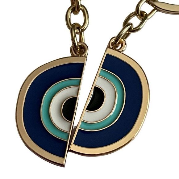 Set of 2 Evil Eye Friendship Keychains - Picture 2 of 6